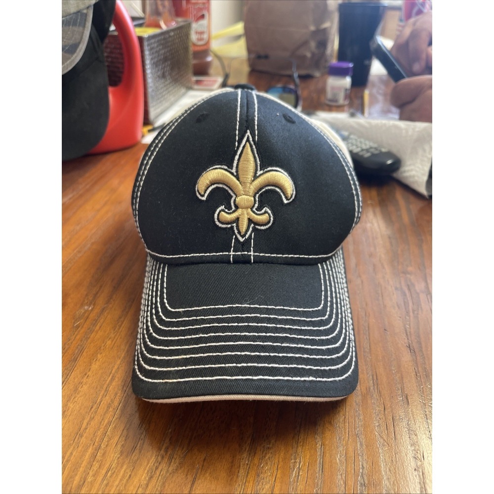 New Orleans Saints Slouch Mesh Back Adjustable‎ Reebok Hat - Osfa